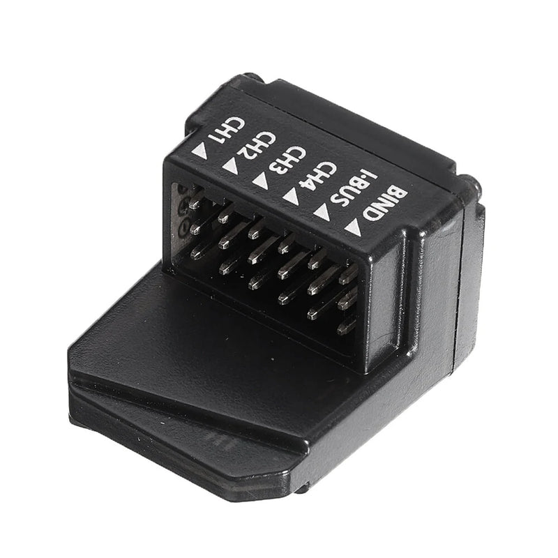 Flysky FGr4S V2 Receiver Built-in Single-Antenna Bidirectional PPM / IBUS Output for NB4 PL18 RC Transmitter