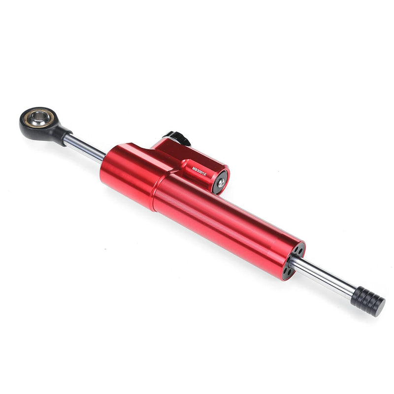 Aluminum Alloy Steering Damper With Damper Bracket Install Auxiliary Bracket For Three-bar Frame Scooter Boyueda S3 ANGWATT T1 Laotie TI30 T30 Xtron DT D88 T107 Pro