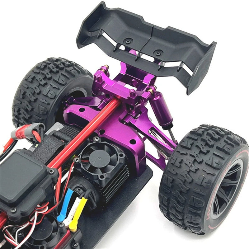 Upgrated Metal Spare Parts Rear Gearbox Gear Cover Kit Accessories for 1/14 MJX 14209 14210 RC Car Vehicle Models