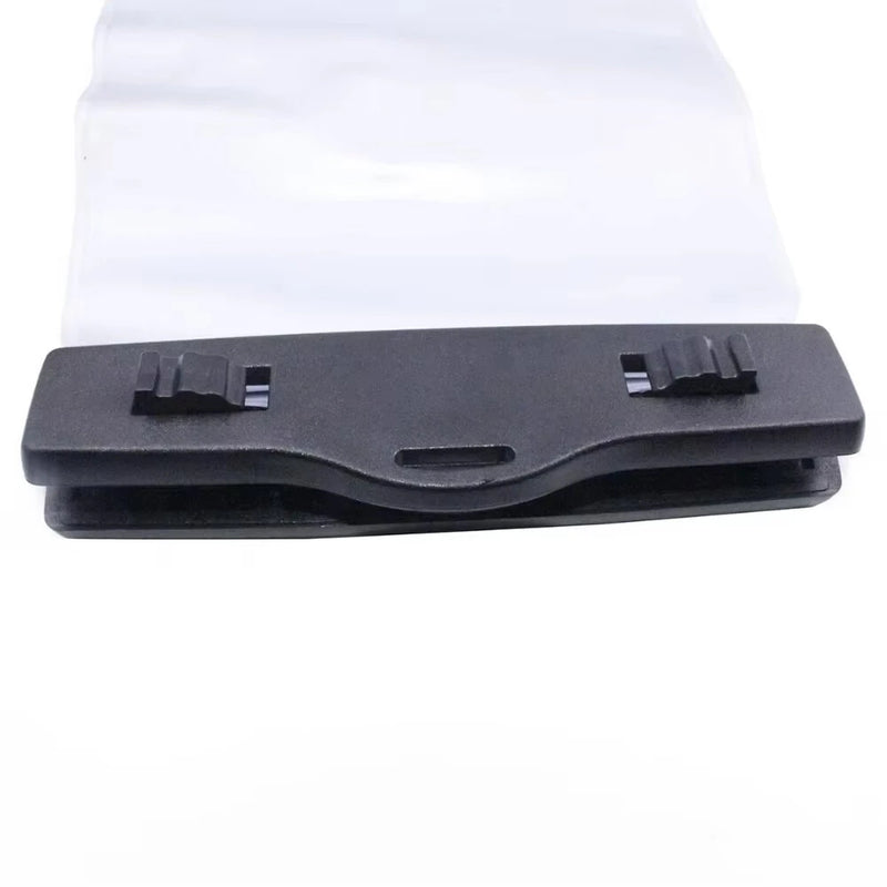 Waterproof Walkie Talkie Pouch Water Resistant Dustproof Case for Motorola Baofeng UV-5R BF-888S UV5R UV-13 Transparent Matte PVC for Outdoor Activities