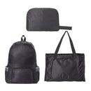 IPRee 2 In 1 Lightweight Long-lasting Travel Backpack Water Resistant Packable Backpack Handbags Shoulder Bag For Hiking Camping Beach