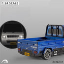 S817 RTR 1/24 2.4G 4WD MINI Drift RC Car Van Truck LED Light High Speed Simulation Desktop Cargo Dual Speed Remote Control Vehicles Models Toys