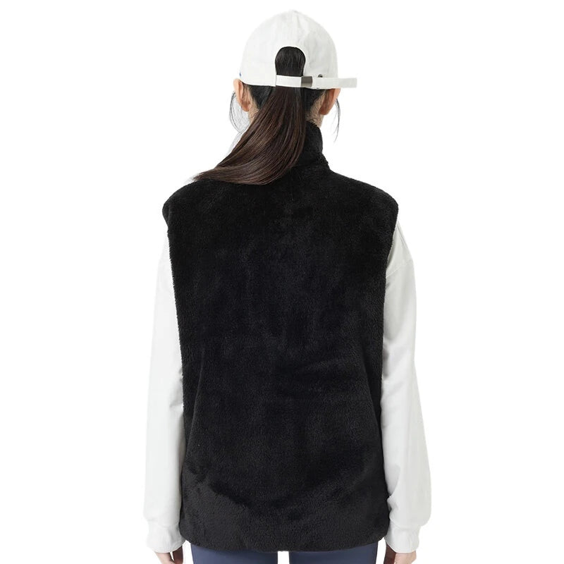 TENGOO HV-09F Heated Vest 9 Heating Areas USB Charging 3 Gear Temperature Control Coral fleece Windproof Outdoor Winter Warm Clothing