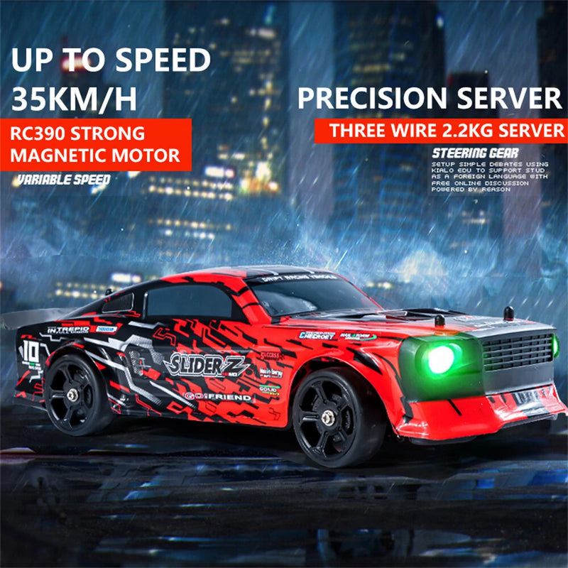 HBX HAIBOXING 2103 RTR 1/14 2.4G 4WD Drift RC Car LED Light Gyro Full Proportional High Speed On-Road Racing Flat Vehicles Models Toys