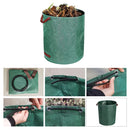 60L-500L Garden Leaf Bag Handles Multi-purpose Storage Bag Tool for Garden Waste Household Reusable Garden Bag Large Capacity Leaf Sack Light Trash Can Foldable Garden Garbage Waste Container