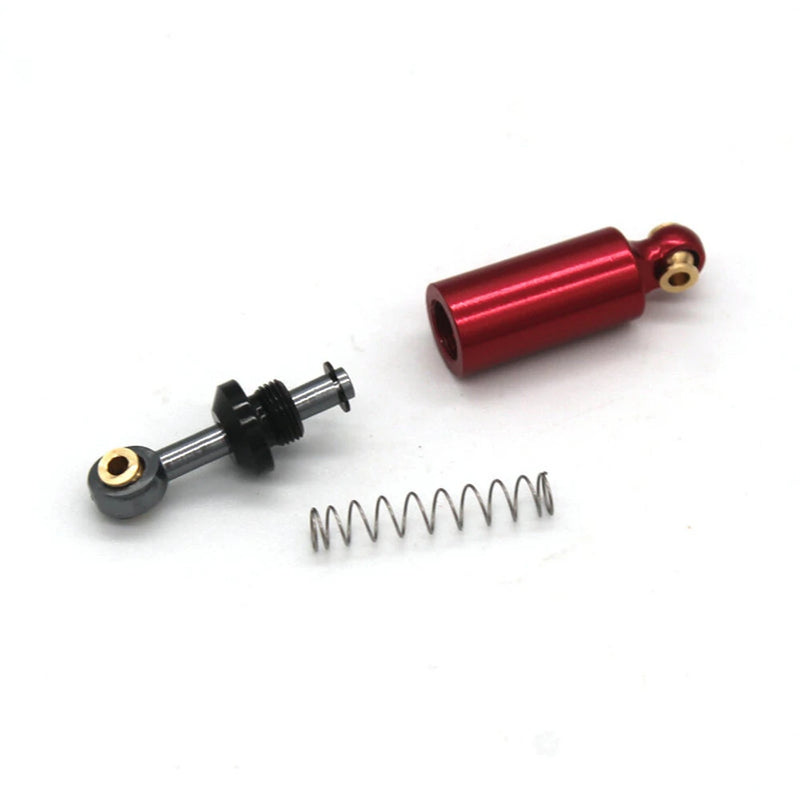 4PCS Upgraded Metal Inner Springs Shock Absorbers for FMS FCX24 12401 POWER WAGON 1/24 RC Car Vehicles Model Spare Parts
