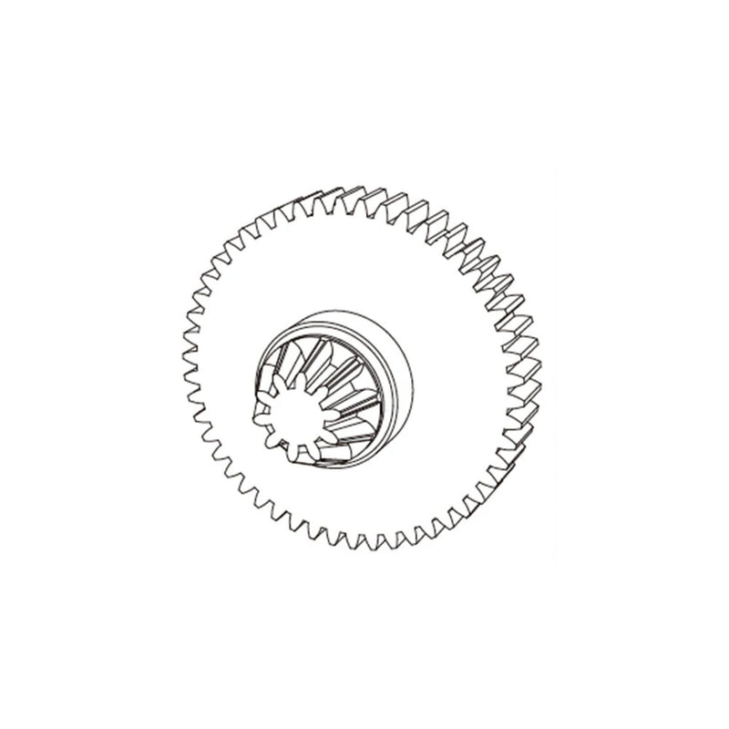 MJX 14209 14210 RC Car Transmission Main Gear Front Bevel Gear Metal Gear Differential Spart Parts 14401G 16402G 16420G