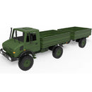 LDRC LD-P06 1/12 2.4G 4WD RC Car Unimog 435 U1300RC w/ LED Light Military Climbing Truck Full Proportional Vehicles Models Toys