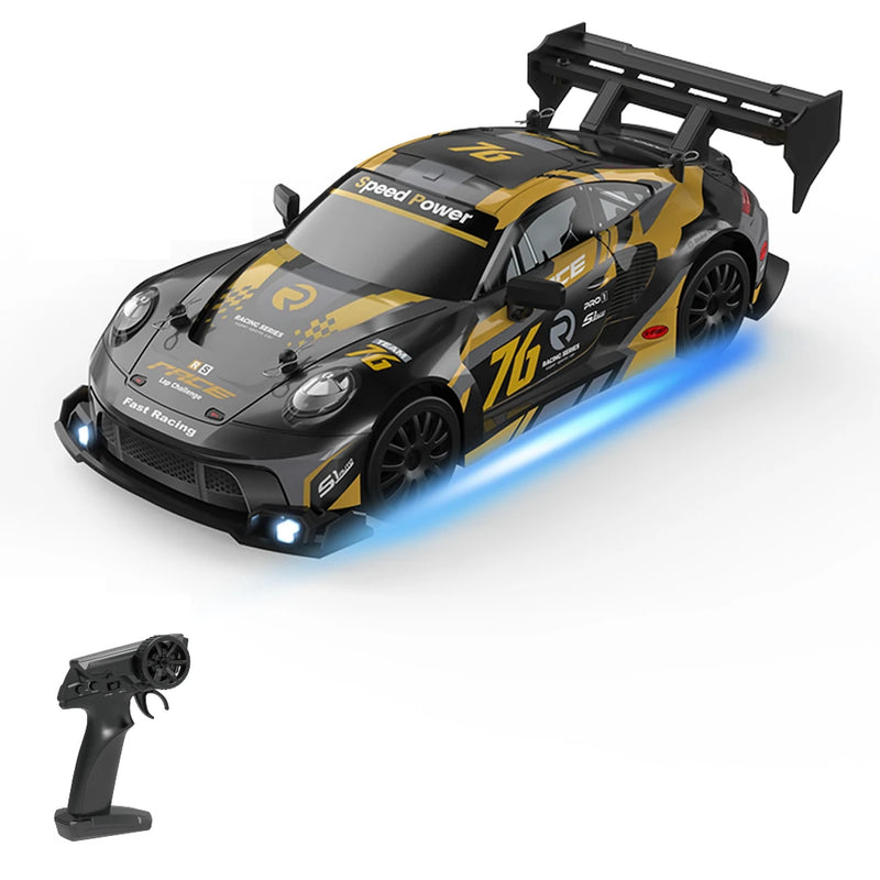 ENOZE 8605 8606 RTR 1/24 2.4G 4WD 30km/h Drift RC Car GTR High Speed Racing LED Light On-Road Vehicles Models Toys