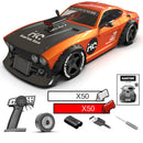 KAMTOM KM3299 RTR 1/32 2.4G 4WD Drift RC Car ESP Gyro Mini Race LED Light High Speed Racing On-Road Electric Remote Radio Control Vehicles Model Child Toys Boys Kids Gifts