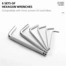 WEST BIKING Portable Bicycle Repair Tool Kit with Ratchet Wrench Tyre Lever Magnetic Screwdriver Allen Keys Multi-Tool Box