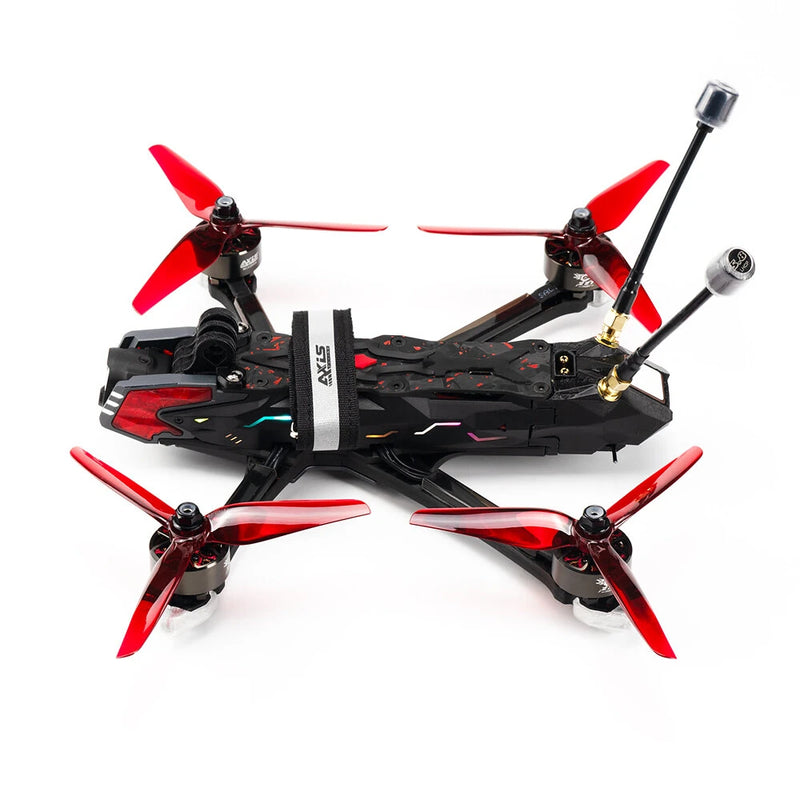 Axisflying MANTA 5 PRO DC / Squashed X 5 Inch 6S High performance 34 LED RC FPV Racing Drone With GPS DJI O4 Pro Digital System