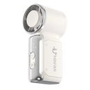 Tevorex Portable Handheld Pocket USB charging Fan 199 Level Strong Wind Regulation Outdoor Handheld Fan LED Screen Camping Cooling Fan Tools