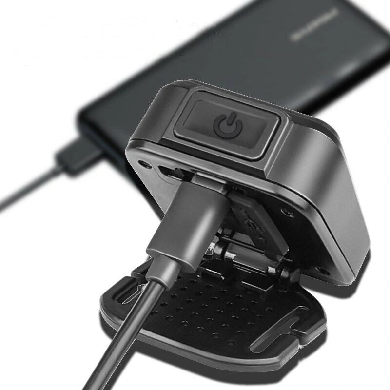 Ultralight COB Mini LED Headlamp USB Rechargeable Portable Strong Outdoor Lighting Headlamp Head Light For Fishing Camping Cycling