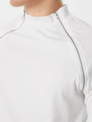 INCERUN Men Design T-Shirt Fashion Double Side Zippers Short Sleeve Men's Tee Summer Comfortable Solid Color Mens Top