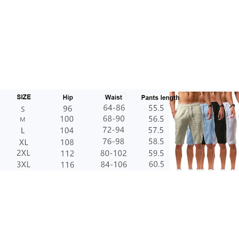 Men's Quick Dry Cotton Linen Shorts Summer Breathable Stripe Gym Running Pocket Cargo Beach Casual Five-point Pants Lightweight Comfortable