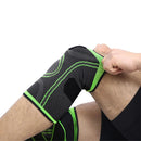 AOLIKES Professional Sports Knee Support Nylon Elastic Breathable Soft Bandage Knee Brace for Basketball Tennis Cycling