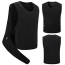 TENGOO HZB-11 11 Areas Heated Vest Men Women USB Electric Self Heating Vest with Adjustable Belt Warming Waistcoat Heated Jacket Washable Thermal Winter Clothes