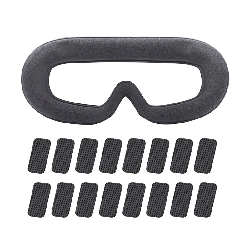 BRDRC Soft Foam Sponge Padding Faceplate Pad Light Leakage Prevention for FPV DJI Avata Goggles 2