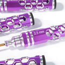 FlyFish PF00155 Hex Screw Driver Aluminum Alloy Hollow Tools Kit for RC Tools