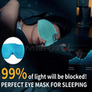 KALOAD Bluetooth Wireless Headphones Sleep Mask Adjustable Music Multifunctional Soft  Eyeshade for Travel Night Sleeping