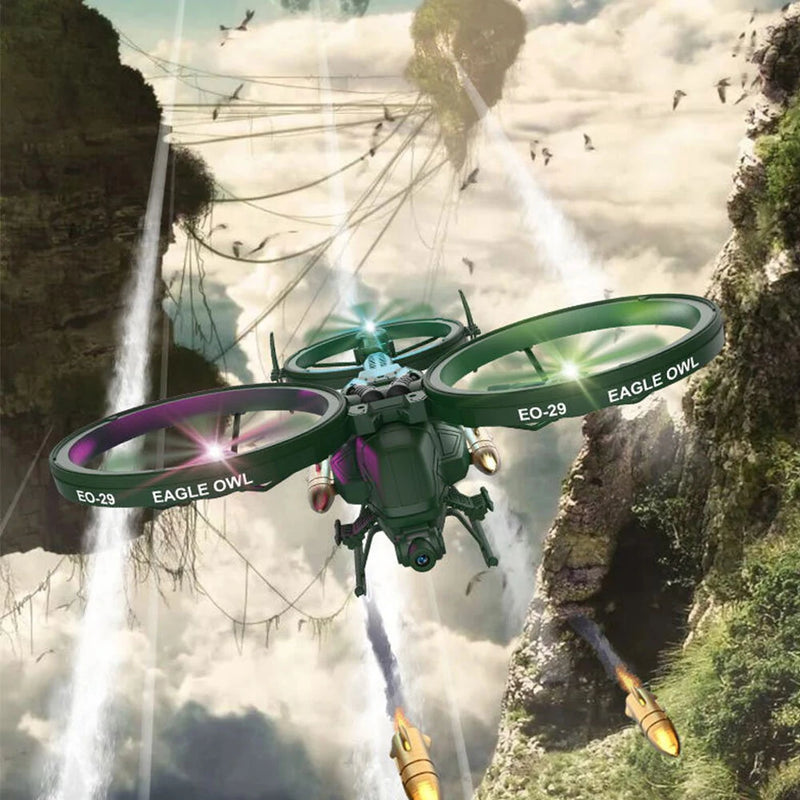 WX/RC E0-29 Scorpion 6CH Toy Remote Control Handle Drone Fighter Epp Remote Control Helicopter