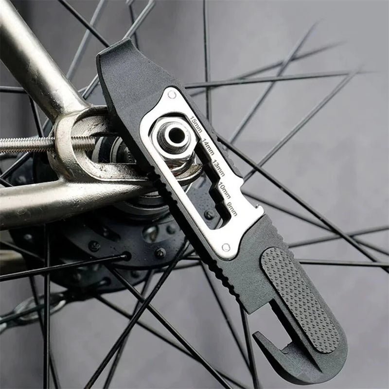 IPRee Bicycle Wrench Kits MTB Road Bike Tool Sets Multifunctional Portable Multi-Purpose Repairing Tire Ratchet Wrench Nut Tire Lever