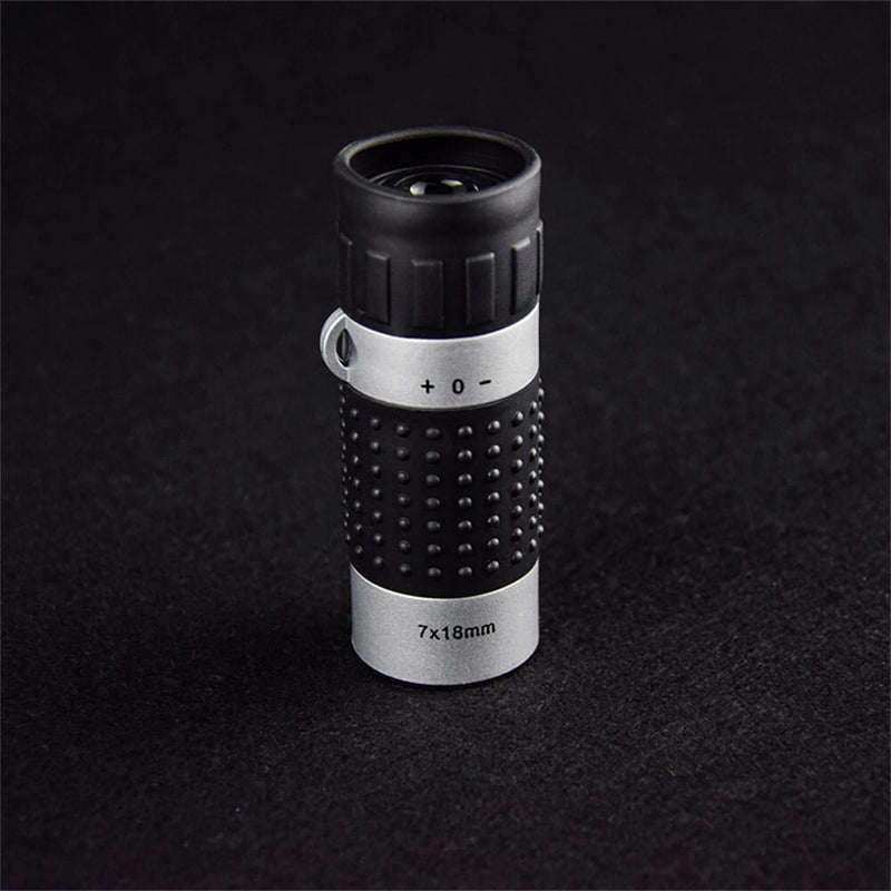 IPRee Rangefinder Telescope 7x18 Golf Monocular Distance Meter Range Finder Pocket Scope Optical Instrument Outdoor Hunting Hiking