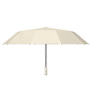 Fully Automatic Folding Umbrella with Fan USB Charge Cool Ultra-light Parasol Black Coating UPF50+ Sun-resistant Umbrellas