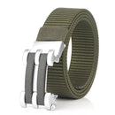 TUSHI 125cm Tactical Nylon Belt Adjustable Wear-resistant Lightweight Waist Belt Buckle Belt Casual Sports Belts for Outdoor