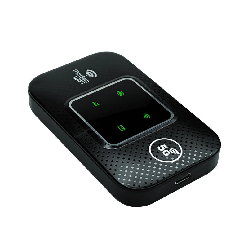 M9S 4G Portable WiFi Router 150Mbps High-Speed Portable 3000mAh Battery Plug-and-Play LCD Display Travel Mobile Hotspot Routers