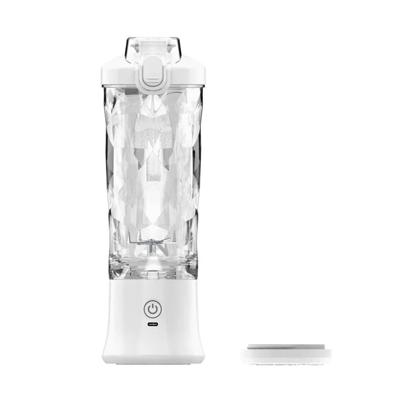 Portable Blender Electric Juicer 600ML Fruit Mixers 4000mAh USB Rechargeable Smoothie Mini Blender Multifunction Juice Maker