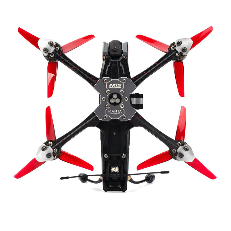 Axisflying MANTA 5 PRO DC / Squashed X 5 Inch 6S High performance 34 LED RC FPV Racing Drone With GPS DJI O4 Pro Digital System