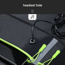 Running Black Grey Waist Bag Adjustable High Capacity Lightweight Waterproof Sports Fanny Pack for Workout Fitness Cycling