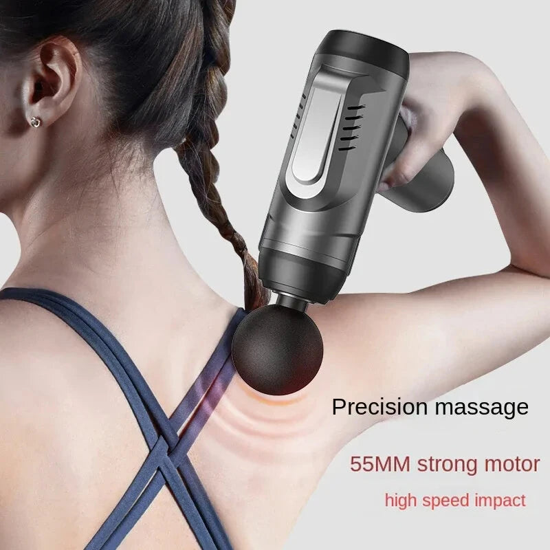Konka A2 Massage Gun 8 Message Heads 99 Adjustable Gears Fascia Gun Brushed Motor 1500mAh Battery