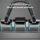 KALOAD 6 Wheel 8 Elbow Support Abdominal Trainer with Phone Holder Silent Sport Automatic Rebound Core Strength Roller Fitness Equipment for Home Gym