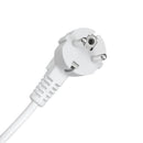 2Pcs Table Socket with 2 USB 2 Sockets Built-in Socket 2-Way Installation Power Strip with 2 Screws for Kitchen Furniture or Worktops Recessed Socket 1.8 Cable16 A/3500 W