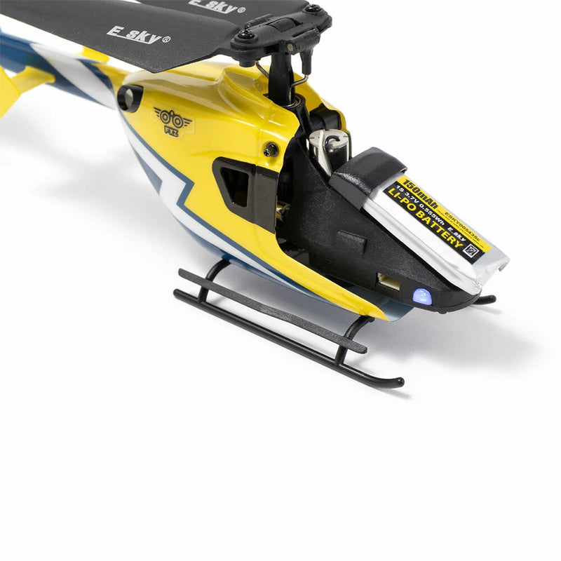 ESKY 150EC 2.4G 4CH 1:68 Scale Ultra-Miniature Single-Blade Flybarless Practice Stable Route and Controllable Altitude RC Helicopter RTF