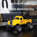 TRASPED HG4-194 HG4-197 RTR 1/64 2.4G RWD Mini Alloy RC Car Off-Road Truck LED Light Three Speed Support App Remote Control Vehicles Models Pocket Toys Desktop Collection Gift For Boys
