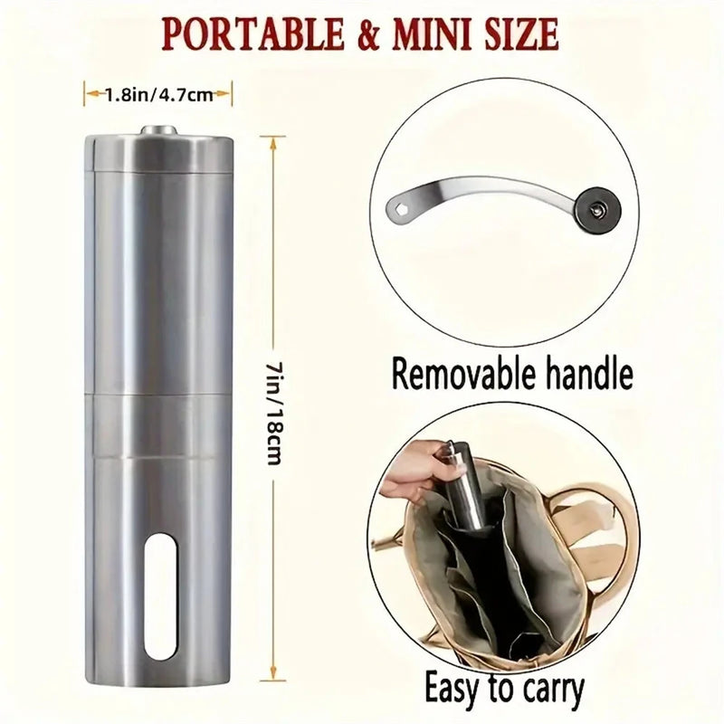 IPRee Grinder Machine Manual Coffee Grinder for Home Kitchen Multifunctional Coffee Bean Grinder Handmade Coffee Nuts Beans Grinder
