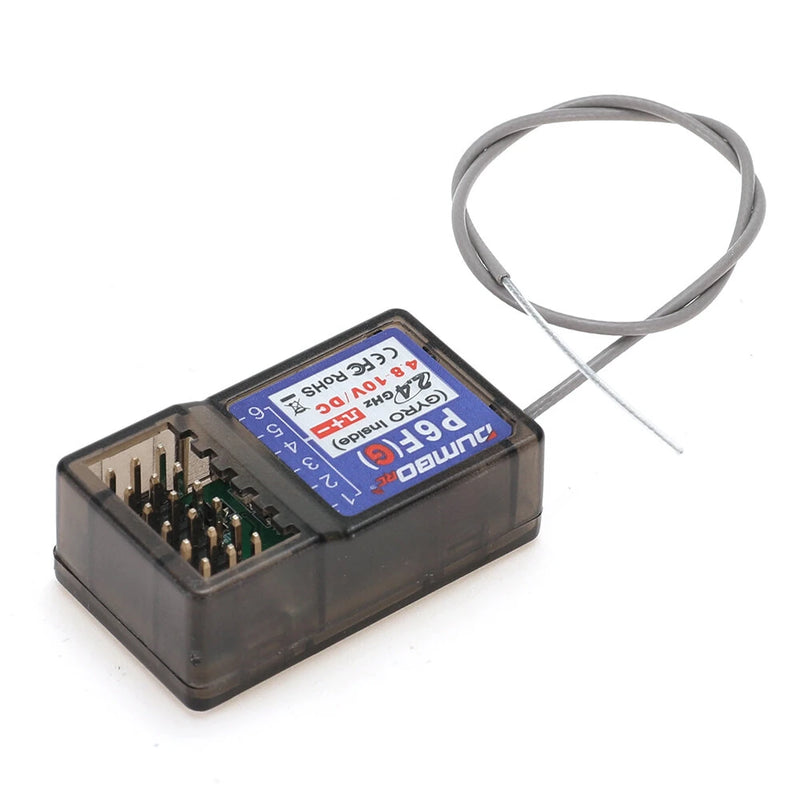 DUMBORC P6F(G) 2.4GHz 6CH RC Receiver Support Gyro for X4 X5 X6 X6PM Radio Transmitter Remote Controller