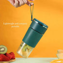 Portable Juicer 6 Blade Usb Rechargeable Wireless Mini Smoothie Blender Mixer Fruit Juice Maker Electric Juicer Machine Glass Cup