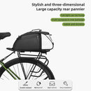 XANES 4L Bicycle Pannier Bag Multi-Purpose Wear-resistant Bike Rear Rack Bag Night Reflective Cycling Camel Bag for MTB