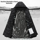 TENGOO HZ-23 23 Zones Heated Jacket - Four-control, USB & DC Port, Smart Thermal Warm Jacket Uniex Heated Hooded Coat Outdoor Sportswear