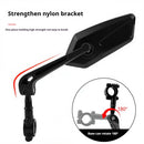 BENGGUO 1 Pair Bicycle Rearview Mirror 360 Rotation Anti-glare HD Wide Range Bike Handlebar Reflector Mirror for MTB Motorcycle E-bike
