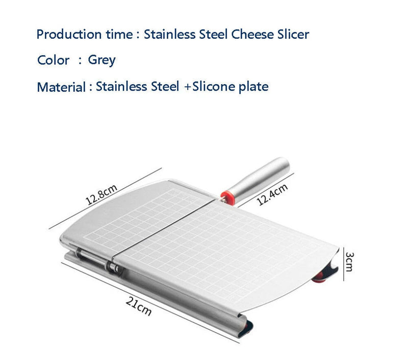 Household Kitchen Tools Stainless Steel Cheese Slicer Wire Cutters