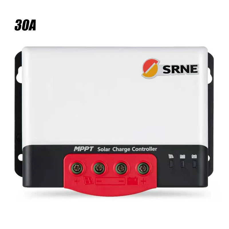 RV Solar Charge Controller 20A/30A/40A/50A MPPT 12V 24V Auto Solar Panel Battery Charger Support Lithium Caravan Camper