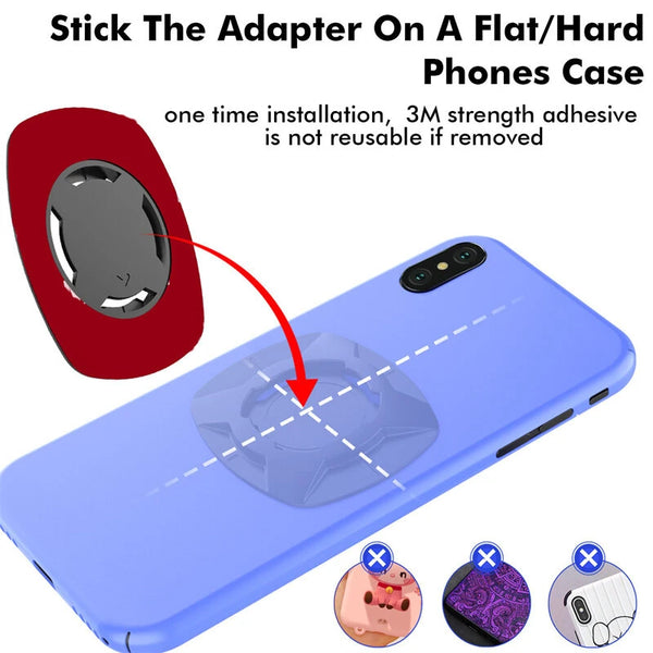 XANES Rotatable Bicycle Phone Holder 4.7"-7.2" inch Phone Shockproof Non-slip Motorcycle Holder Handlebar Mount Safety Lock Phone Holder