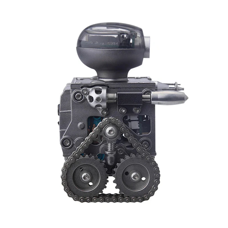 TECHING DM518 Bluetooth APP  Metal Remote Control Tank Robot Tracked Trailblazer Assembly Kit DIY Educational Toy Kids Children Gifts