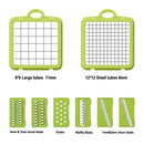 14-in-1 Vegetable Slicer Multifunctional Eco-Friendly Compact Kitchen Tool with Stainless Steel Blades Perfect for Efficient Chopping Shredding Slicing Fruits and Vegetables